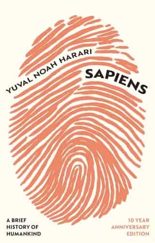 Book cover: Sapiens