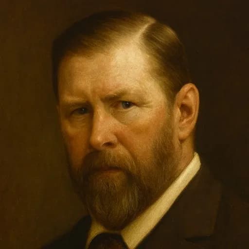 Portrait: Bram Stoker