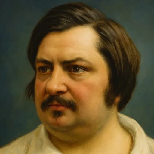 Portrait: Honoré de Balzac