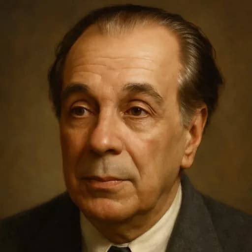 Portrait: Jorge Luis Borges