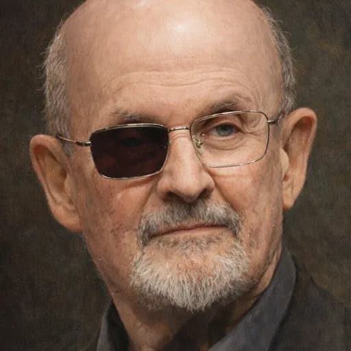 Portrait: Salman Rushdie