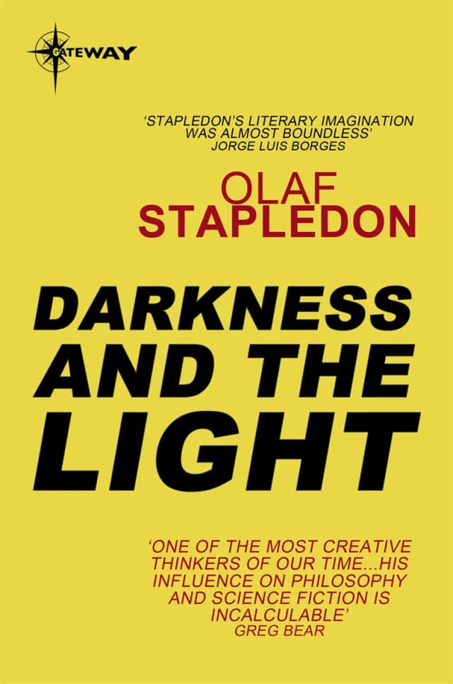 Book cover: Darkness and the Light