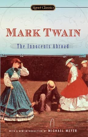 Book cover: The Innocents Abroad
