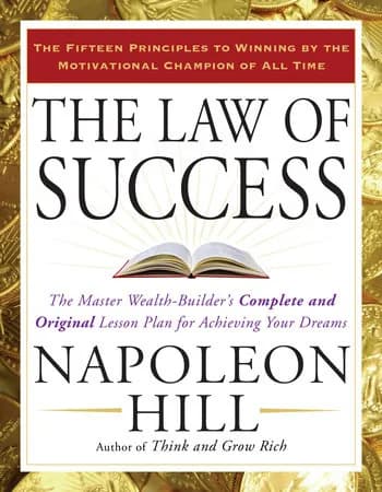 Book cover: The Law of Success