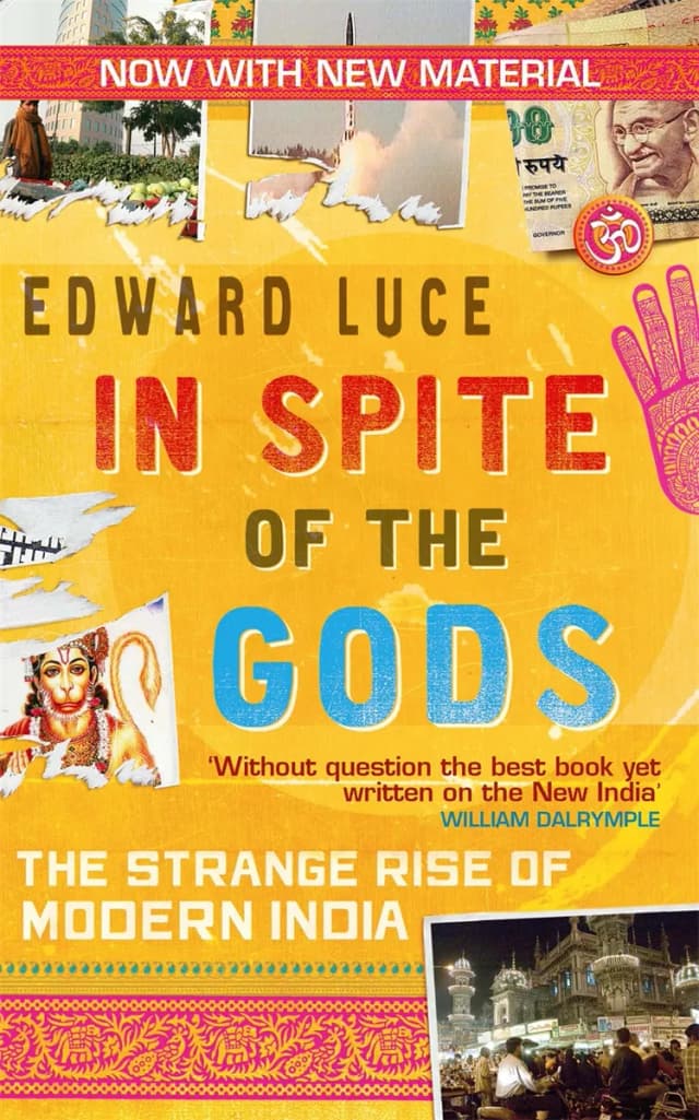 Book cover: In Spite Of The Gods