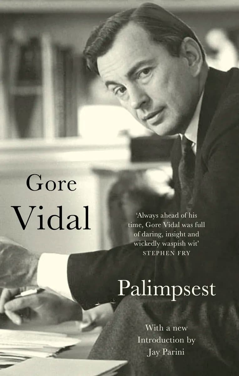 Book cover: Palimpsest: A Memoir