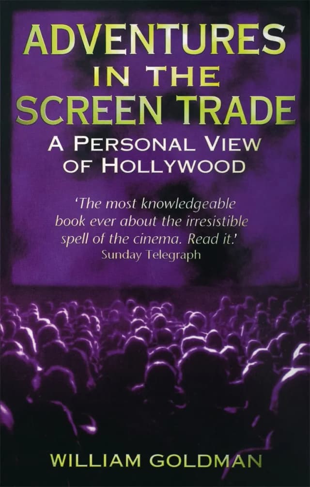 Book cover: Adventures In The Screen Trade
