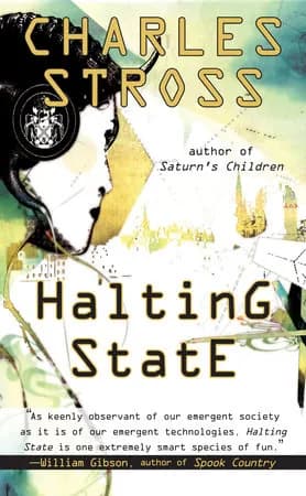 Book cover: Halting State