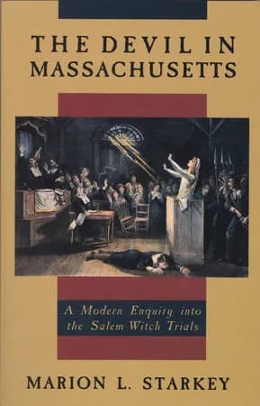 Book cover: The Devil in Massachusetts
