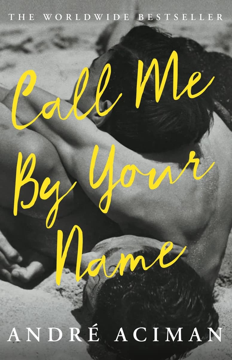 Book cover: Call Me By Your Name