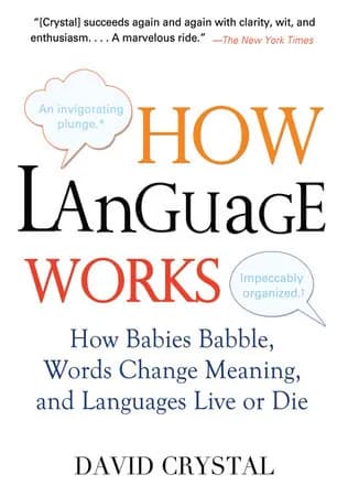 Book cover: How Language Works