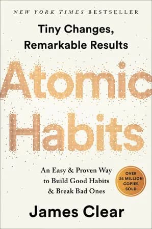 Book cover: Atomic Habits