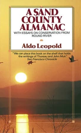 Book cover: A Sand County Almanac