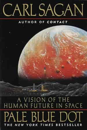 Book cover: Pale Blue Dot