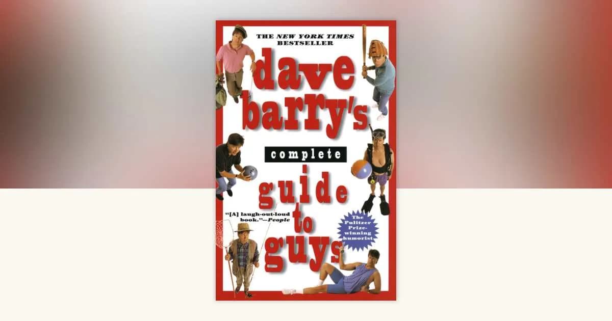 Book cover: Dave Barry's Complete Guide to Guys