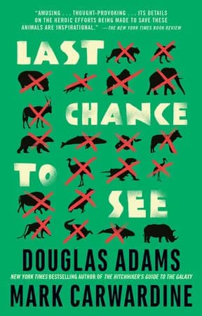 Book cover: Last Chance to See