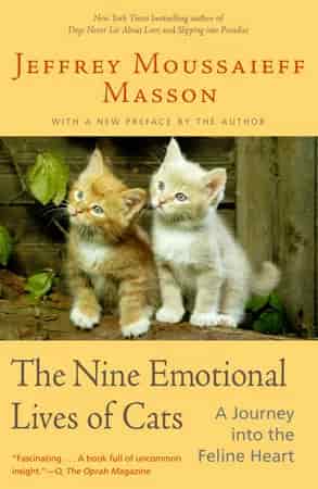 Book cover: The Nine Emotional Lives of Cats