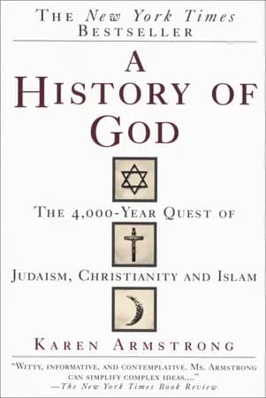 Book cover: A History of God