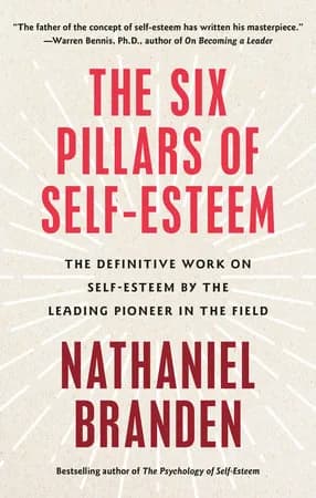 Book cover: Six Pillars of Self-Esteem