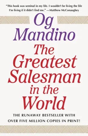 Book cover: The Greatest Salesman in the World