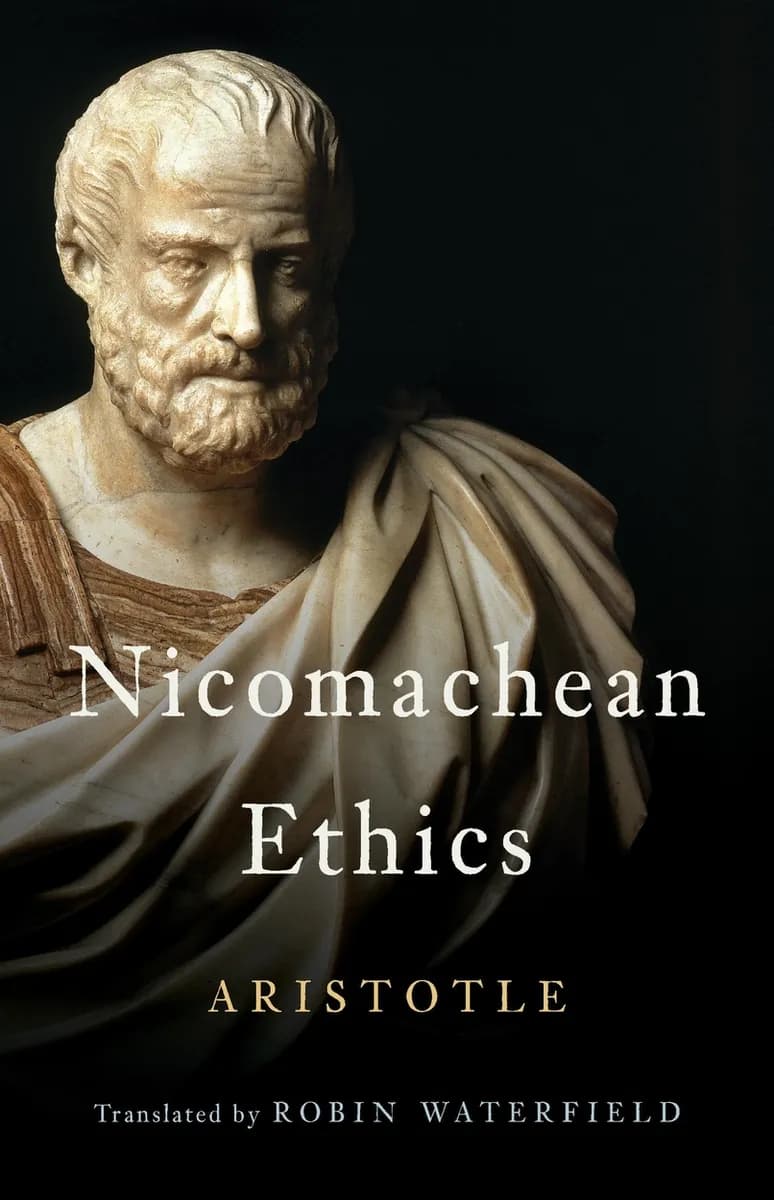 Book cover: Nicomachean Ethics
