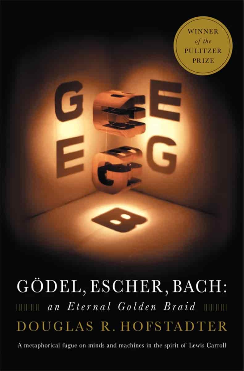 Book cover: Godel, Escher, Bach