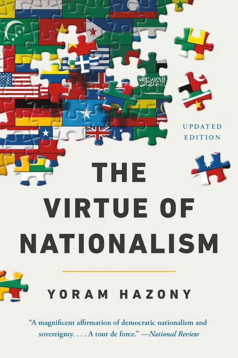 Book cover: The Virtue of Nationalism
