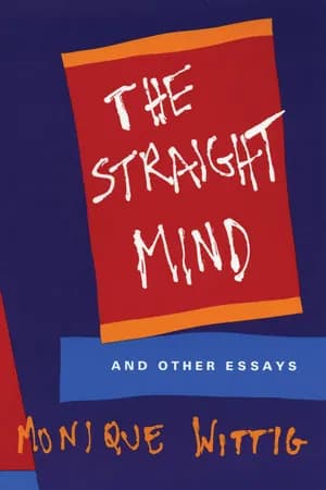 Book cover: The Straight Mind