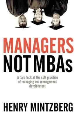Book cover: Managers Not MBAs