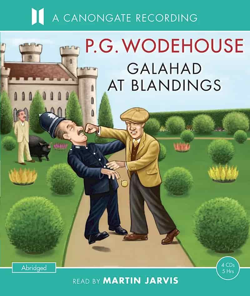 Book cover: Galahad at Blandings