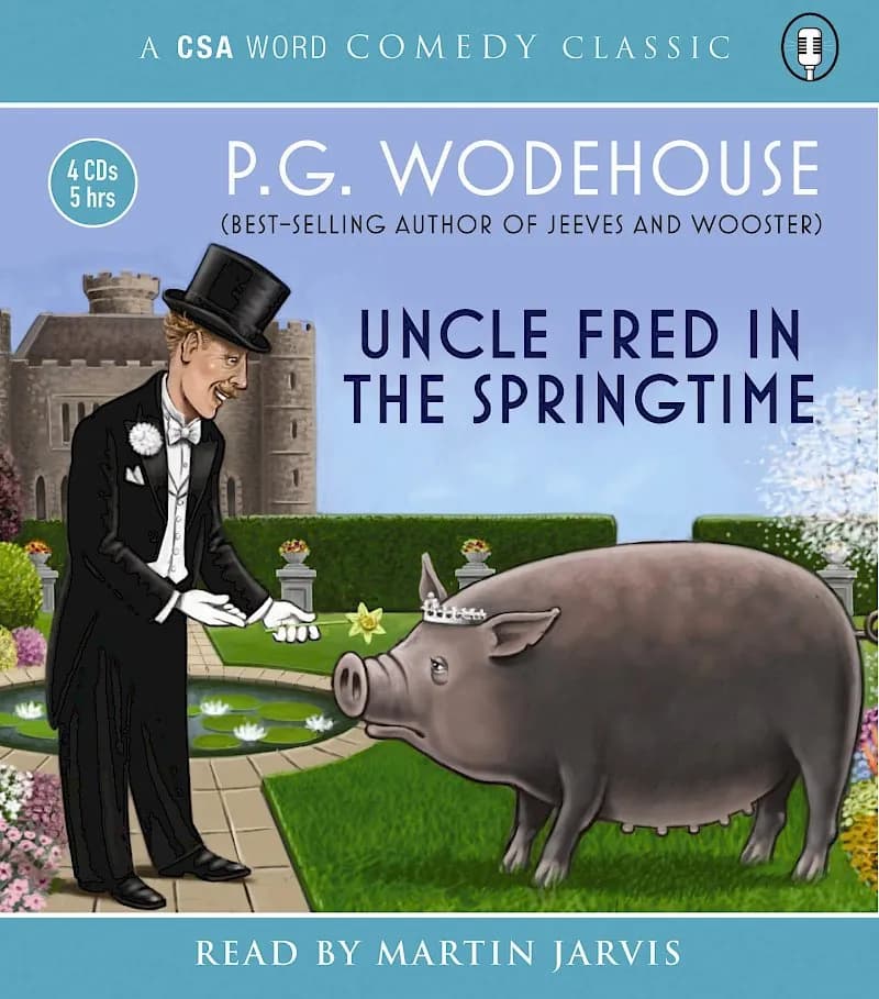 Book cover: Uncle Fred in the Springtime