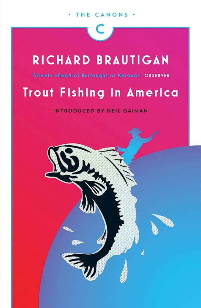Book cover: Trout Fishing in America