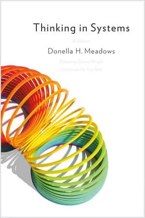 Book cover: Thinking in Systems