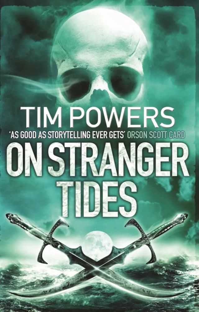 Book cover: On Stranger Tides