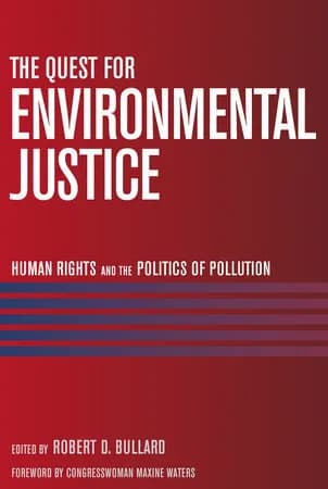 Book cover: The Quest for Environmental Justice