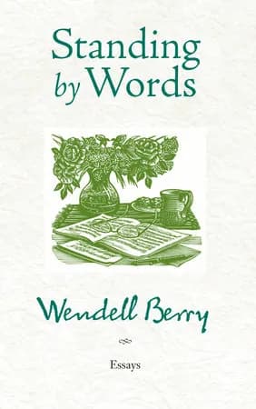 Book cover: Standing by Words