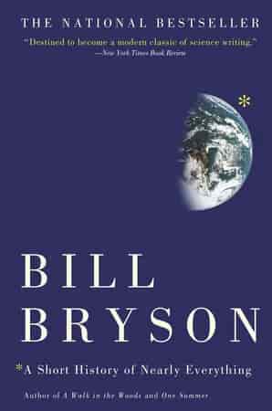 Book cover: A Short History of Nearly Everything