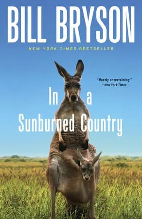 Book cover: In a Sunburned Country