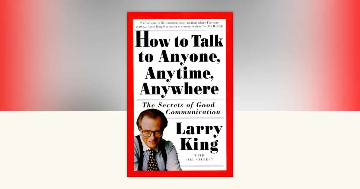 Book cover: How to Talk to Anyone, Anytime, Anywhere
