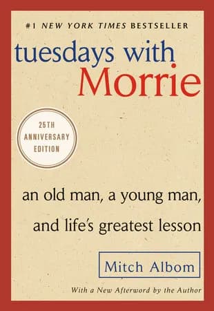 Book cover: Tuesdays with Morrie