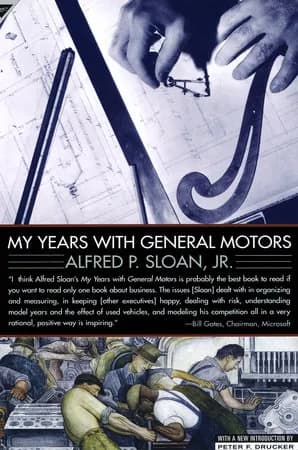 Book cover: My Years with General Motors