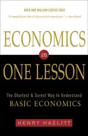 Book cover: Economics in One Lesson