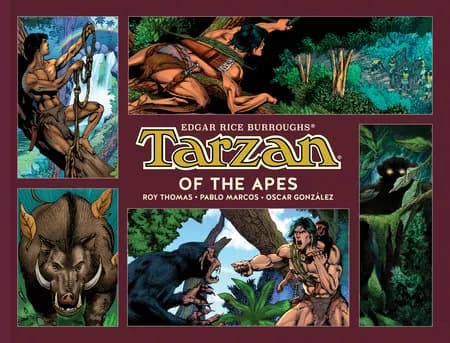 Book cover: Tarzan of the Apes