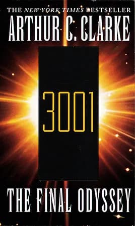 Book cover: 3001 The Final Odyssey