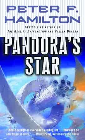 Book cover: Pandora's Star