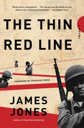 Book cover: The Thin Red Line