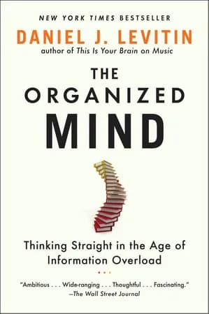 Book cover: The Organized Mind