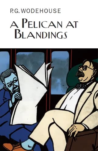 Book cover: A Pelican at Blandings