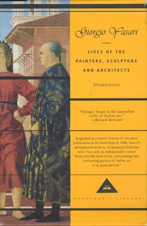 Book cover: Lives of the Painters, Sculptors and Architects