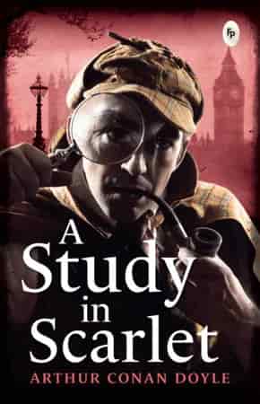 Book cover: A Study in Scarlet